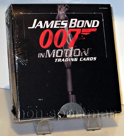 JAMES BOND IN MOTION FACTORY SEALED CASE (12 BOXES)